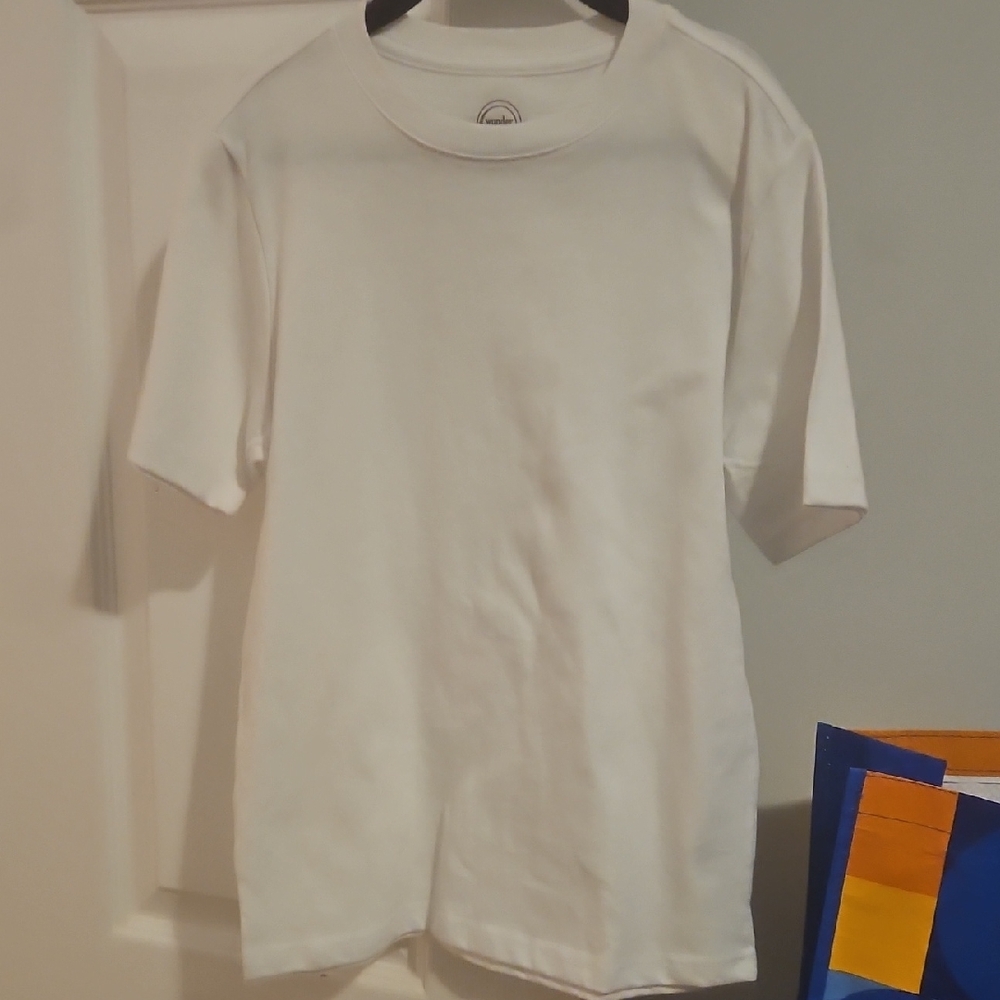 Wonder Nation White Short Sleeve Tee